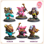 CRIATURAS DE LA GRIETA | PACK FAMILIARES