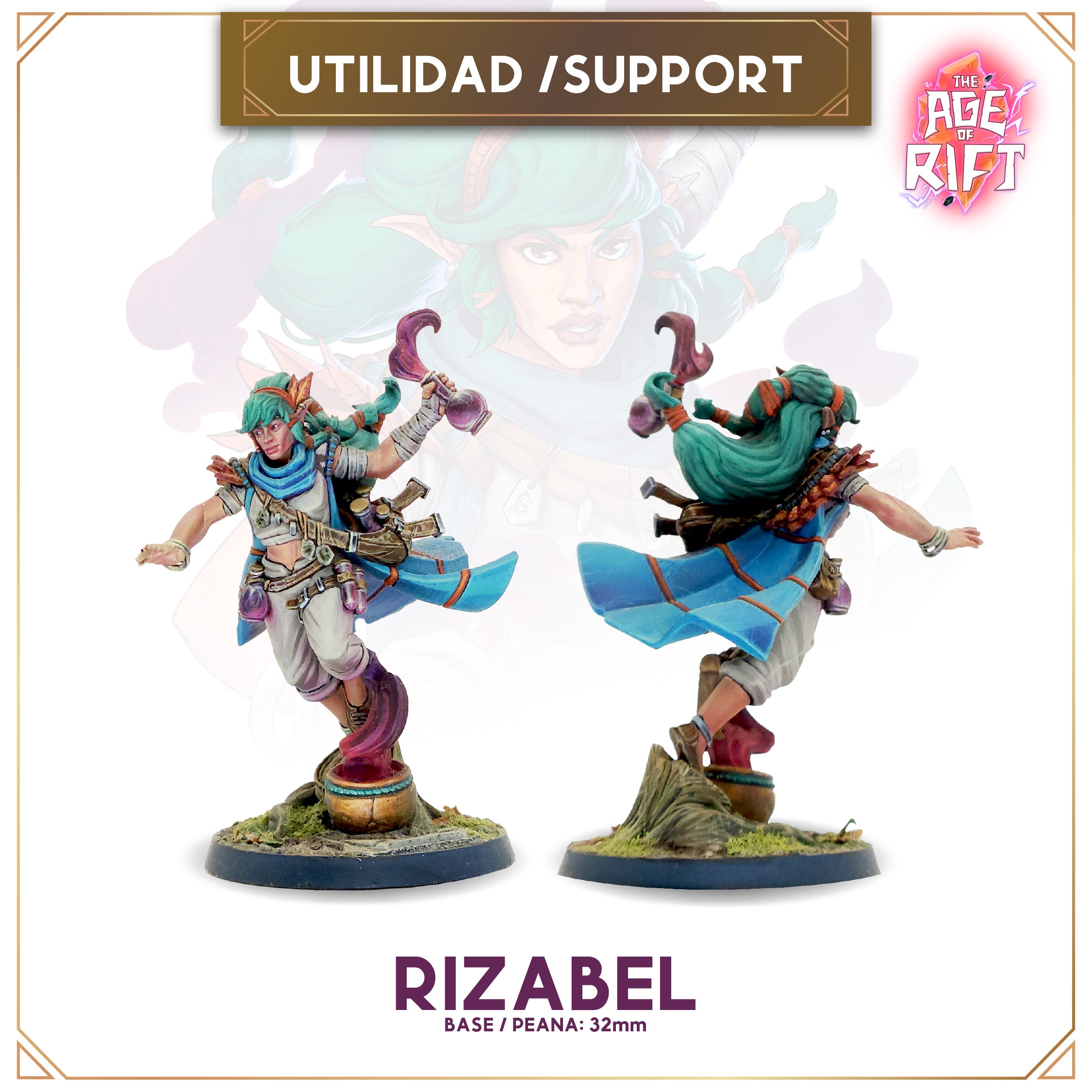 PACK HEROES | RIZABEL, DR.MORVI & SAMOG