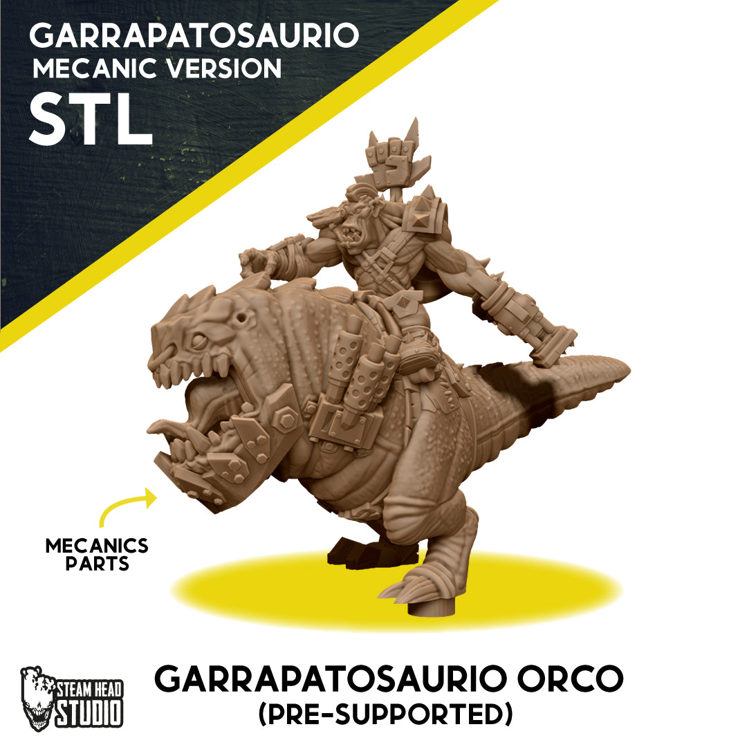 GARRAPATOSAURIO ORCO (Mecanico)