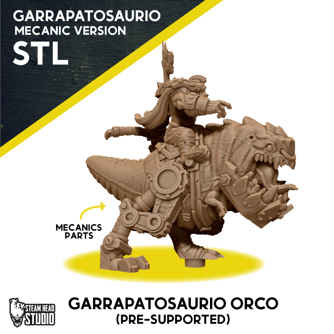GARRAPATOSAURIO ORCO (Mecanico)