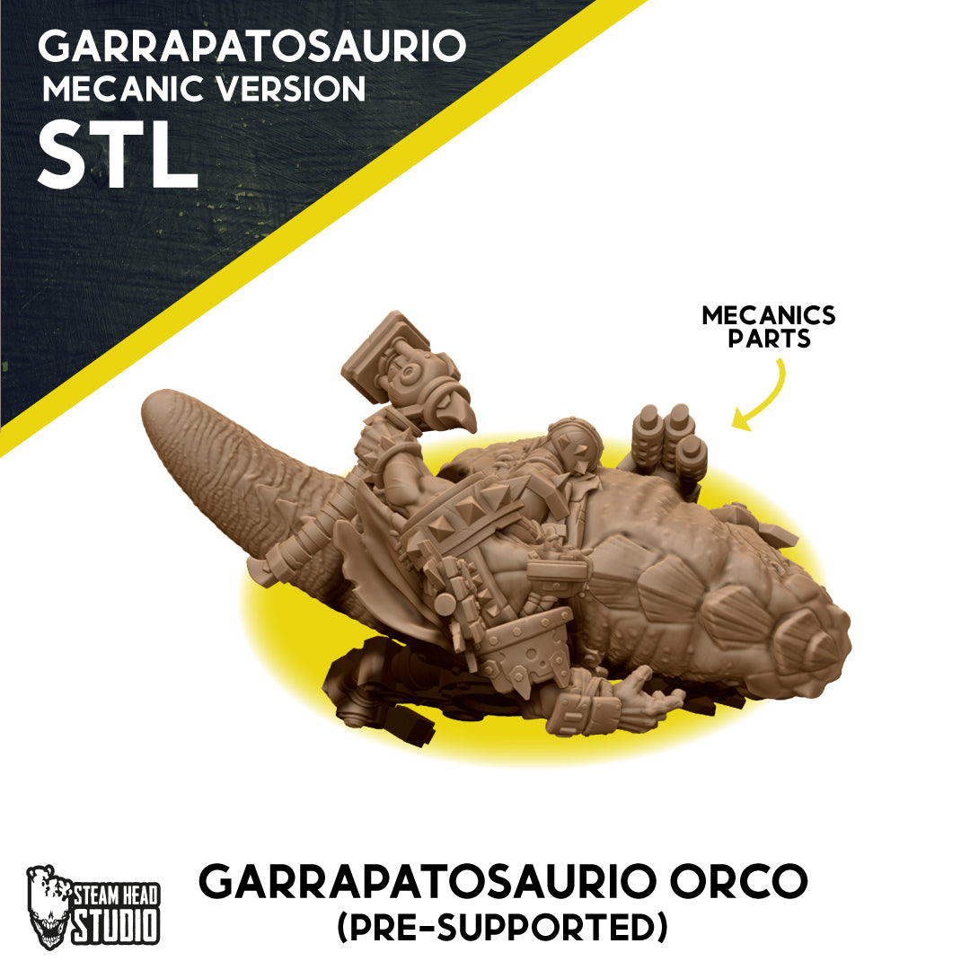 GARRAPATOSAURIO ORCO (Mecanico)