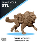GIANT WOLF CAVALRY