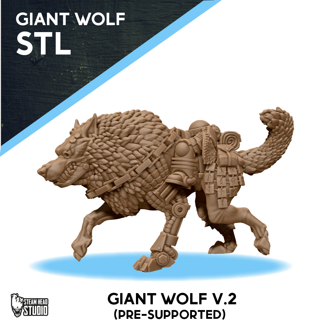 GIANT WOLF CAVALRY