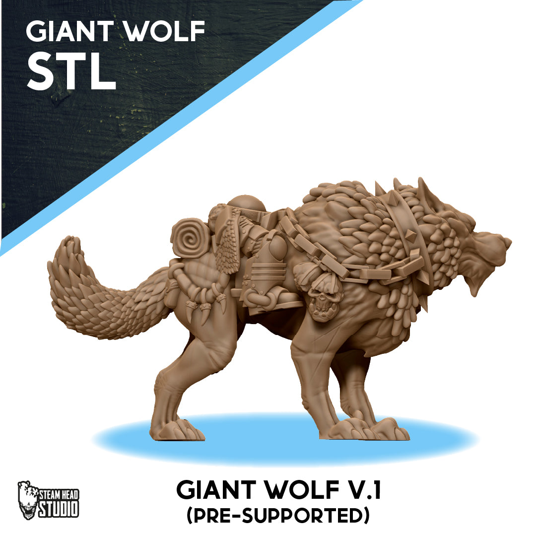 GIANT WOLF CAVALRY
