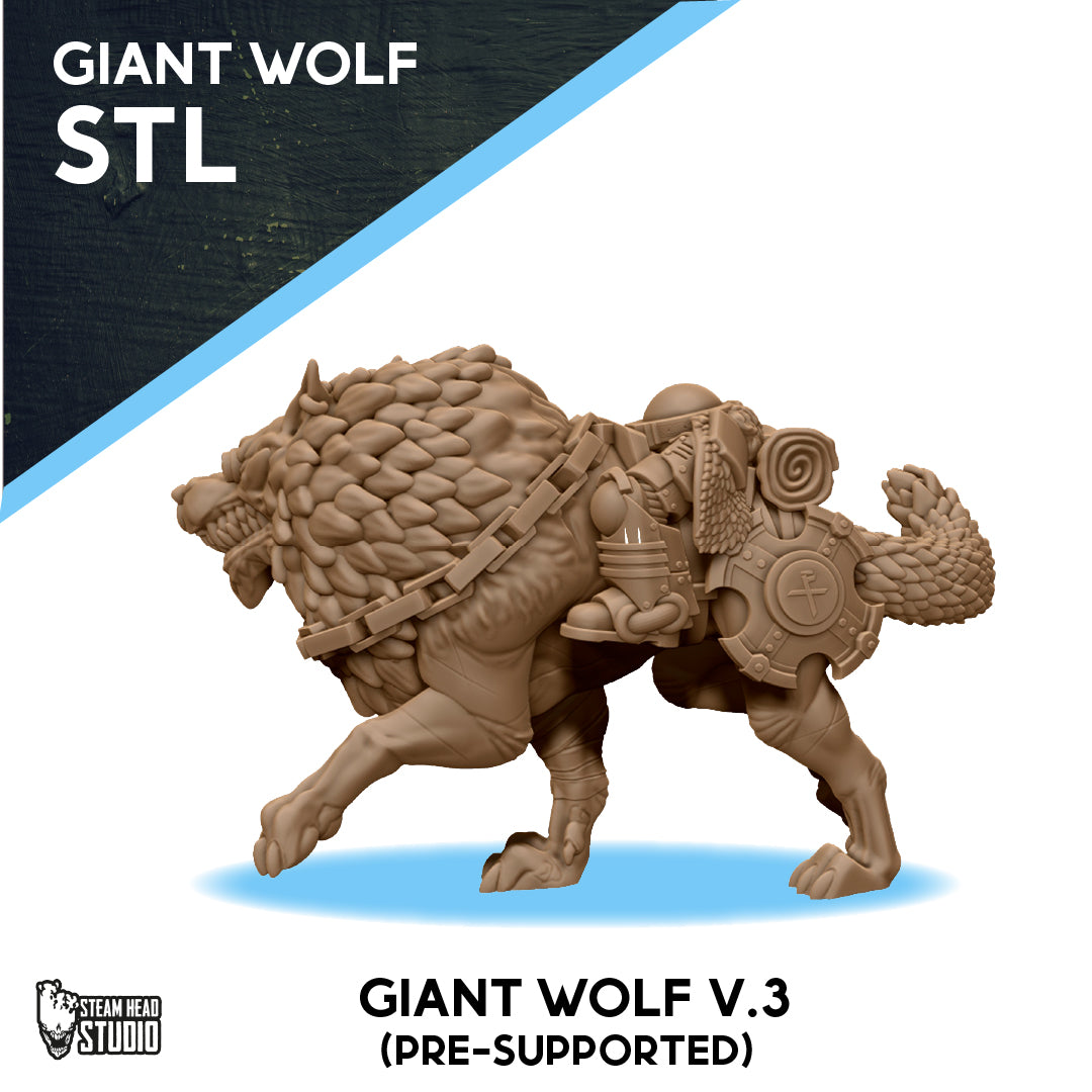 GIANT WOLF CAVALRY